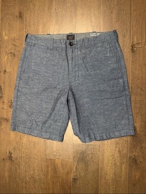 J. Crew 9” Inseam Baird McNutt Irish Linen Shorts